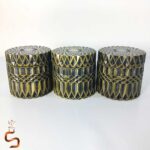 ست 3 عددی پاسماوری سنگ مصنوعی طرح مراکشی - Image 2