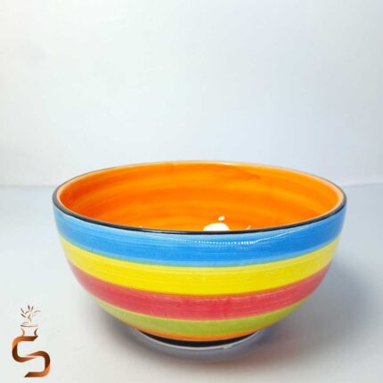 کاسه ی رنگین کمان سرامیکی