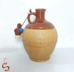 بطری آب سفالی گرد - Image 2