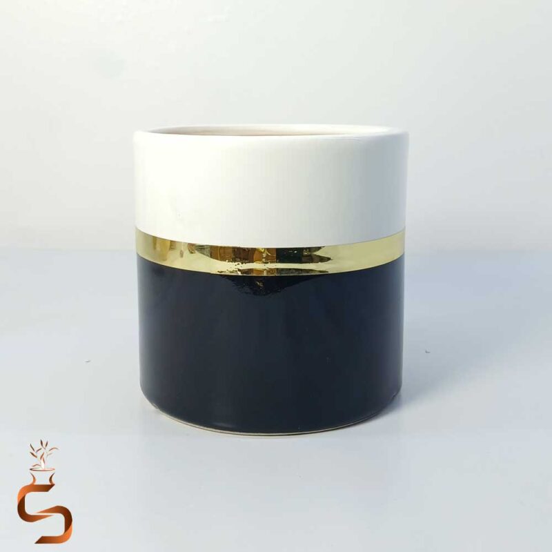 گلدان استوانه سرامیکی