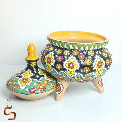 شکلات خوری میناکاری شده