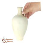 کوزه سفالی خام لالجین مدل سنتی (ارتفاع ۲۰ سانتی‌متر) - Image 5
