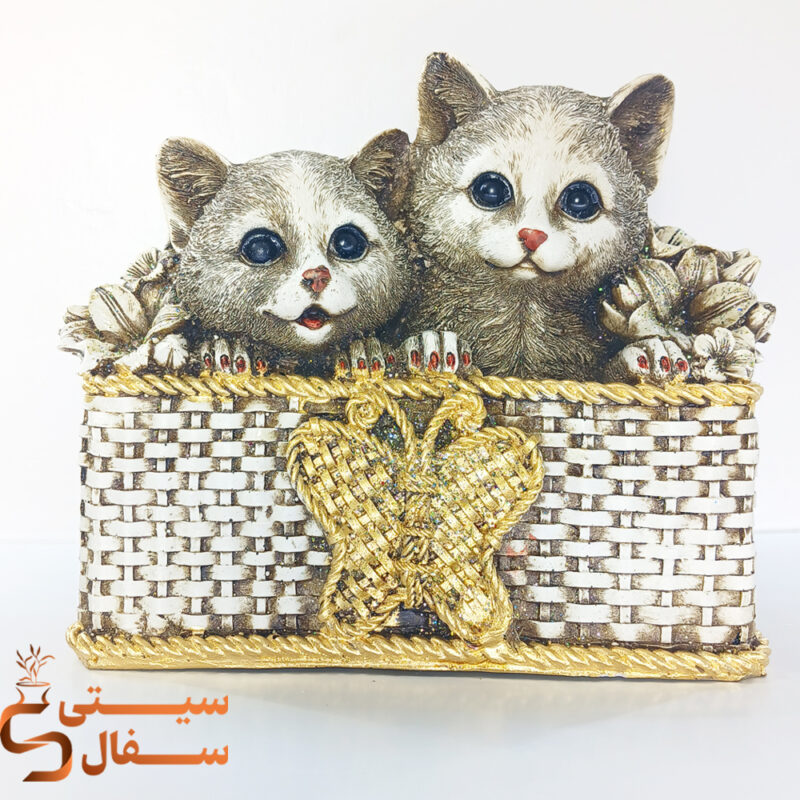 مجسمه گربه دکوراتیو