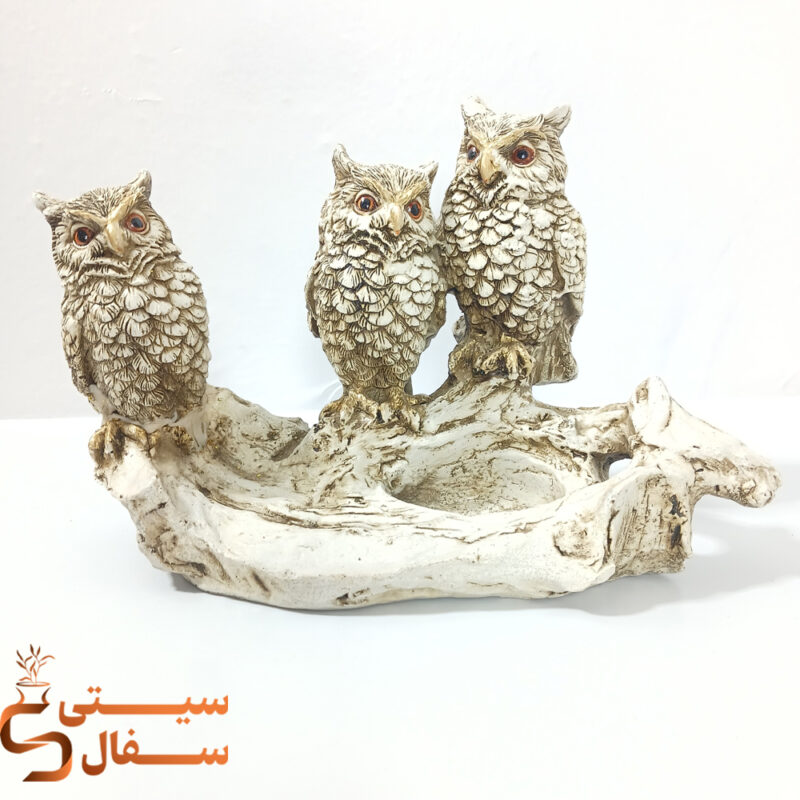 مجسمه جغد دکوراتیو