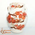 گلدان دیوارکوب شکوفه بهاری سرامیکی با ۳ جای آویز (مناسب گل خشک و پتوس) - Image 5
