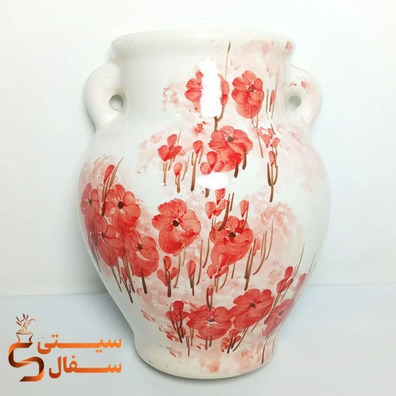 گلدان دیوارکوب سرامیکی