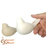 مجسمه پرستو سفالی خام دست ساز (بیس نقاشی اکریلیک، پتینه، دکوراتیو و هفت سین) - Image 4